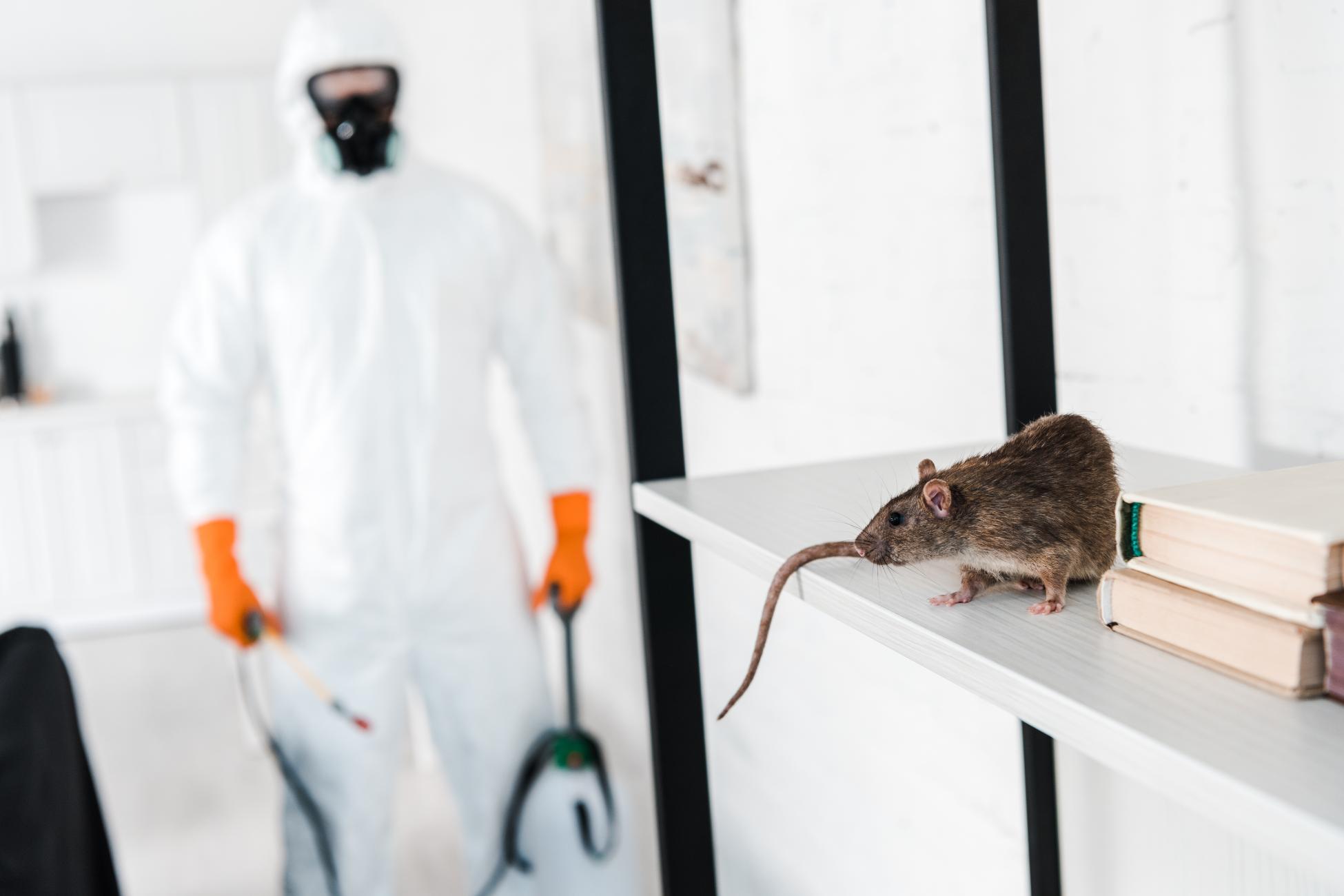 Rodent pest control inspection